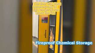 WUXIsuper의 EN 14470-1 유형 90 화재 안전 캐비닛은 위험 보관 규정 준수를 강화합니다.