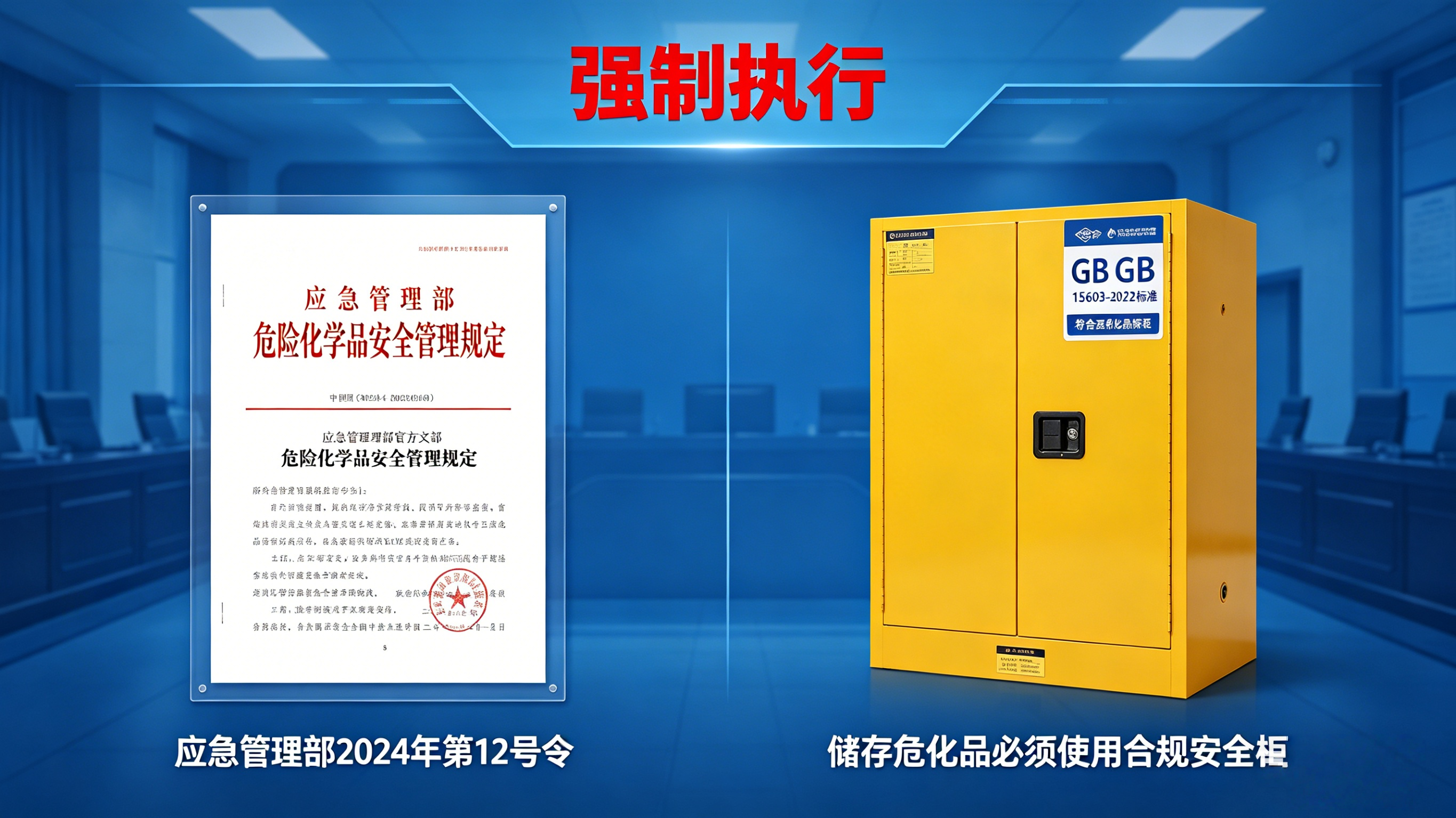 최신 회사 블로그 AQ 3067-2026 to Be Enforced: Hazardous Chemical Safety Cabinets Included in Major Hazard Inspection Scope