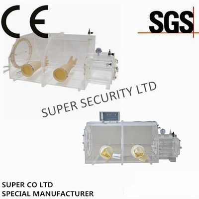 주문 밀봉된 대기권의 밑에 시험을 위한 Acylic 실험실 글로브 박스/진공 글로브 박스 온라인 제조