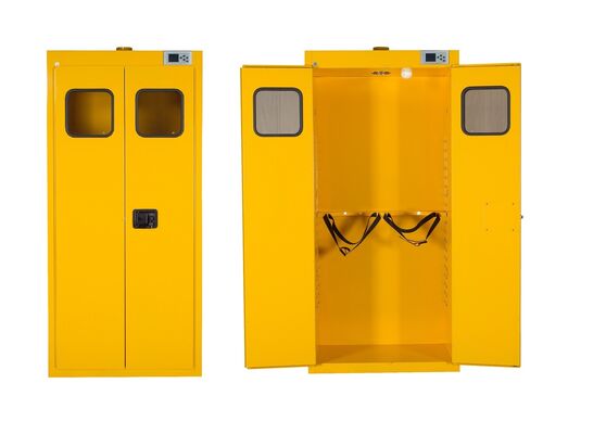 주문 가스 실린더 보관 캐비닛 75mm 1-4 실린더 온라인 제조