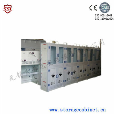 주문 이중 유리제 문을 가진 관례 350 L 의학 저장 내각, 백색 저장 내각 온라인 제조